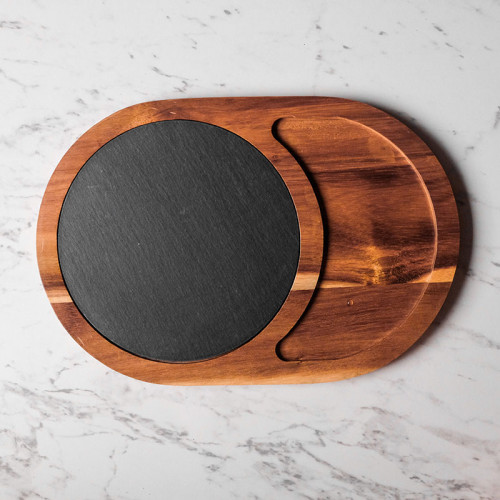 Black Marble Silver Table Spoon 10