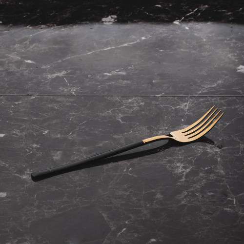 Novel Black Table Fork