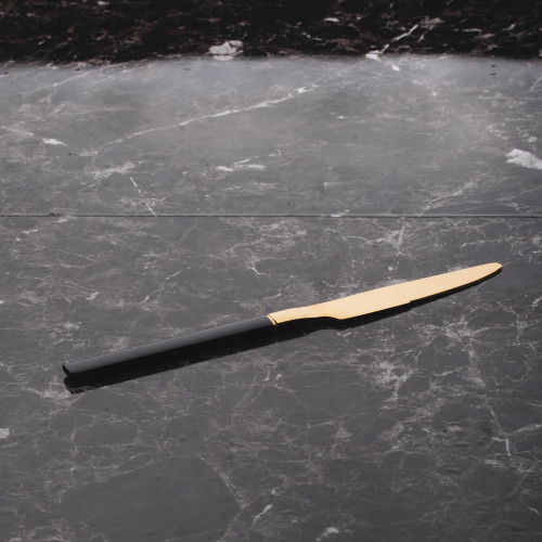 Novel Black Table Knife