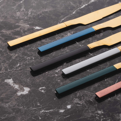 Novel Black Table Knife 3