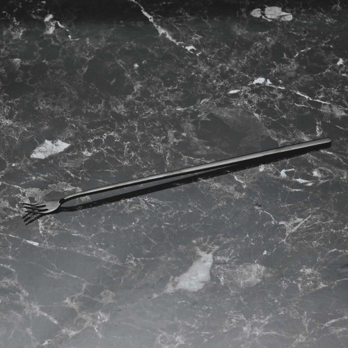 8 inches Beverage Mixing Fork Black