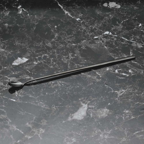 8 inches Beverage Mixing Spoon Black
