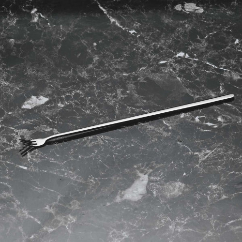 8 inches Beverage Mixing Fork Silver