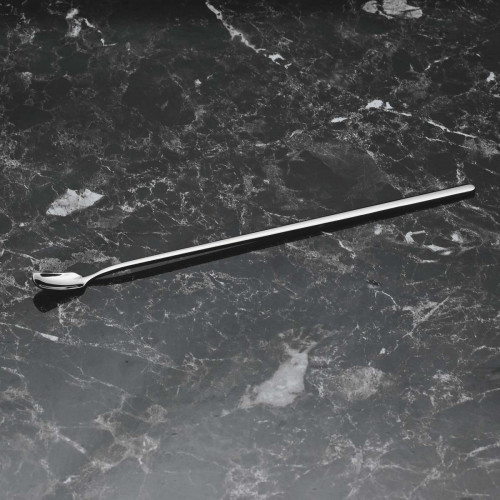 8 inches Beverage Mixing Spoon Silver