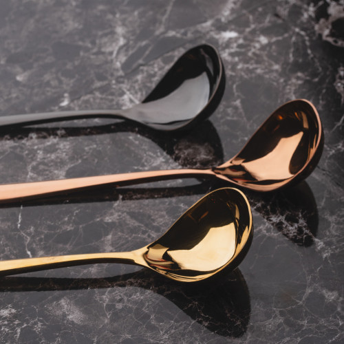 8 inches Serving Spoon Black 3