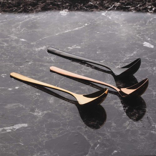 8 inches Serving Spoon Gold 2