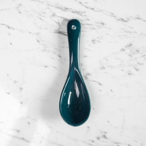 Viridian Green Duck Spoon 14cm