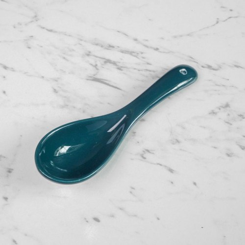 Viridian Green Duck Spoon 14cm 2