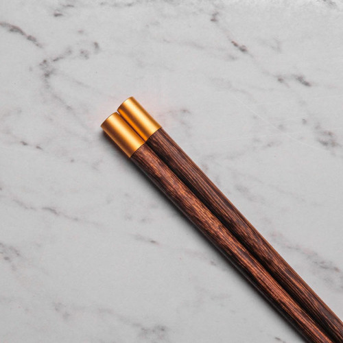 Moku Japanese Style Chopsticks - Brown 24.9cm 3