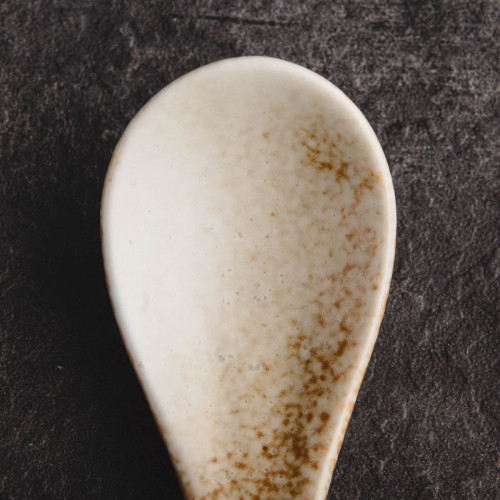 Torched Cream Duck Spoon 13.5cm 3