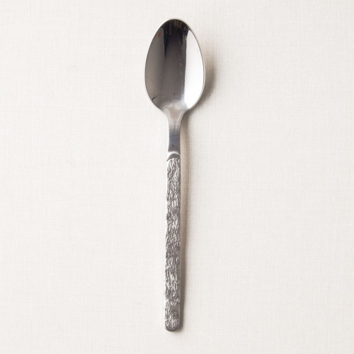 Embossed Silver Dessert Spoon