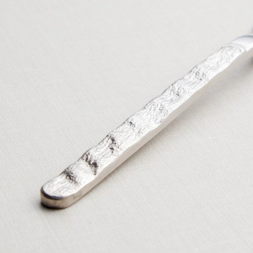Embossed Silver Dessert Fork 2