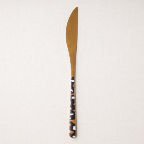 Embossed Silver Table Knife 8