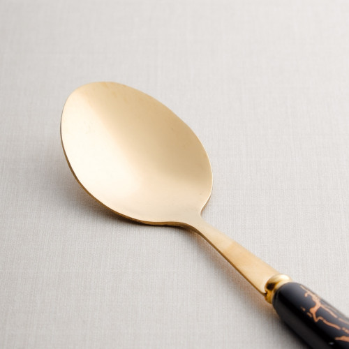 Marble Streaks Black Tea Spoon 2