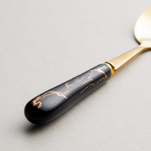 Marble Streaks Black Tea Spoon 3