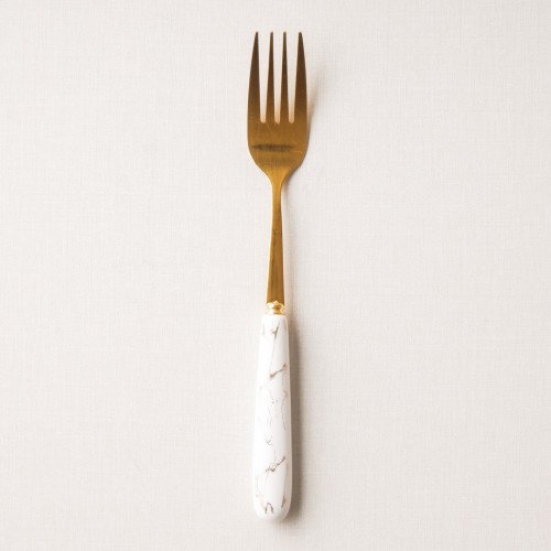 Marble Streaks White Cutleries Set 3