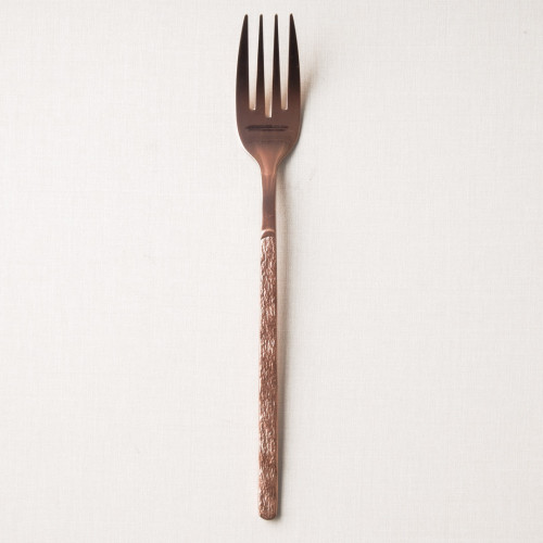 Embossed Rose Gold Cutleries Set 7