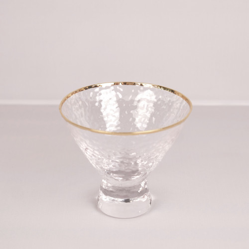 210cc GOLD-RIMMED 013 COCKTAIL GLASS 2
