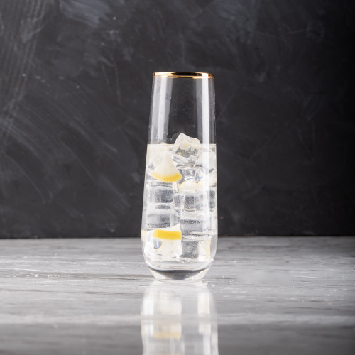 GOLD-RIMMED 026 HIGHBALL GLASS 300cc 4