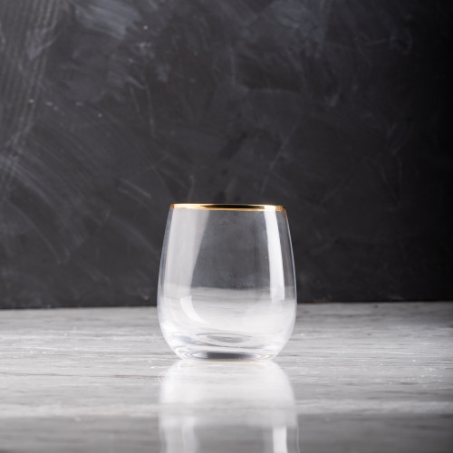 GOLD-RIMMED 028 HIGHBALL GLASS 350cc 3