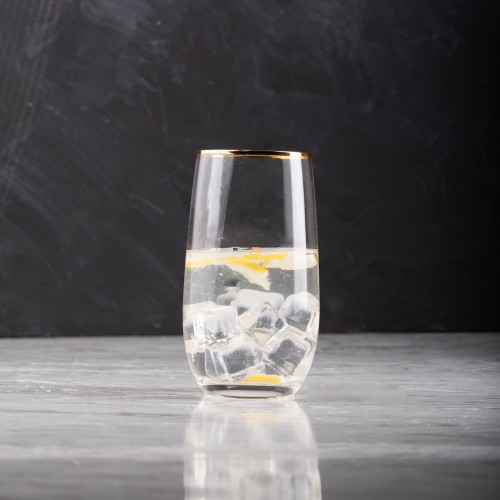 400cc GOLD-RIMMED 031 HIGHBALL GLASS