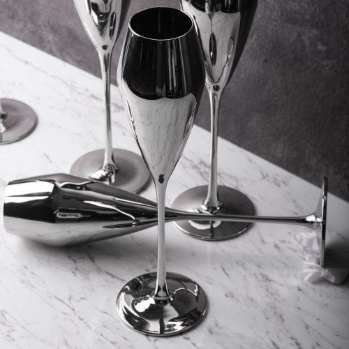 MARQUIS 250cc SILVER CHAMPAGNE GLASS 036 2