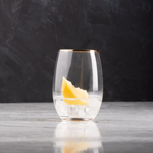 EARL 530cc ROSE GOLD WINE GLASS 057 5