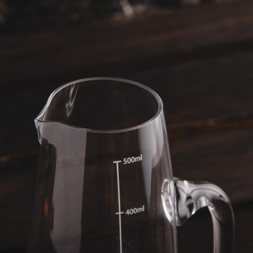 Glass Water Pitcher with Handle 2