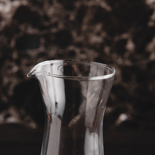 Glass Water Pitcher Handleless 3