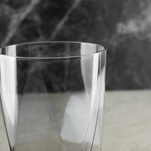 Faceted Bar Glass 525ml - Tempered Black 2