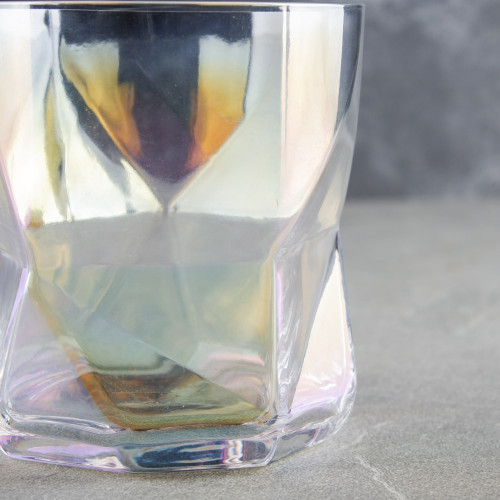 Faceted Bar Glass 325ml - Radiant 2