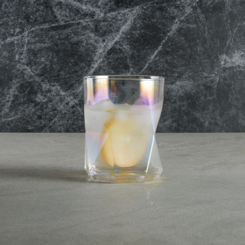 Faceted Bar Glass 400ml - Radiant