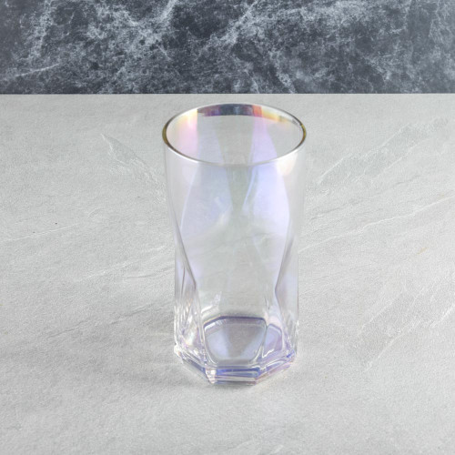 Faceted Bar Glass 525ml - Radiant 5