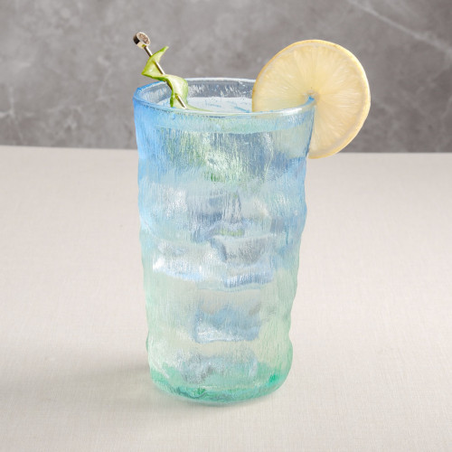 Colorsplash Glass Neon Blue 380ml