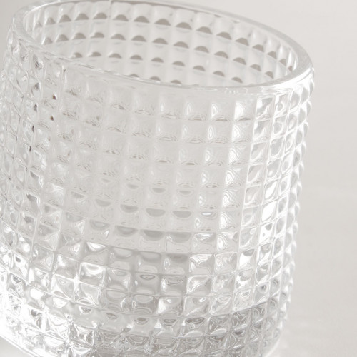 Bartender Rock Glass 160ml - Checkered 3