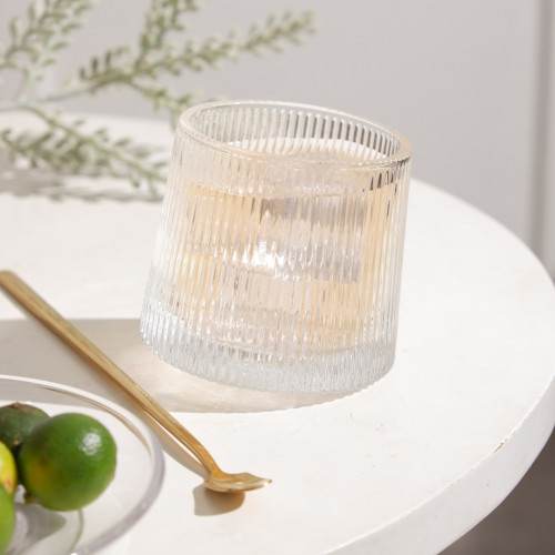 Bartender Rock Glass 160ml - Ribbed Grip 3