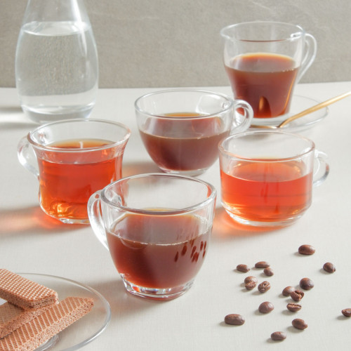 Blink Glass Cappuccino Wave Cup 175ml 4