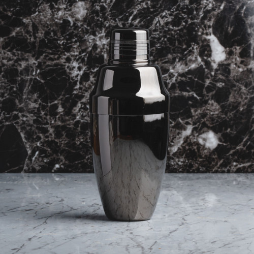 Asymmetric Rock Glass 250ml - Gold Rimmed 13