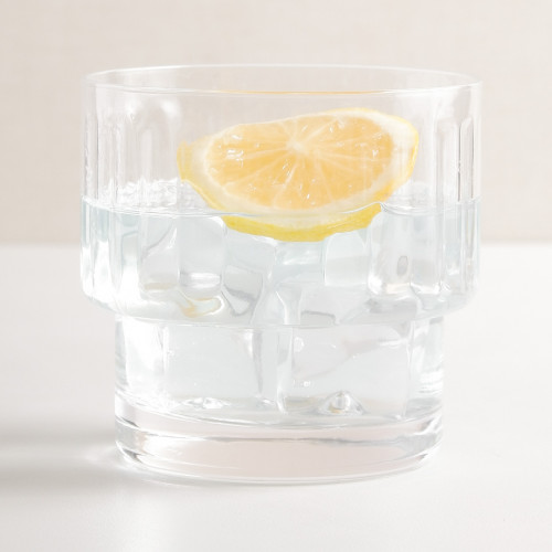 Striped Gelato Cup 270ml - Low Stem