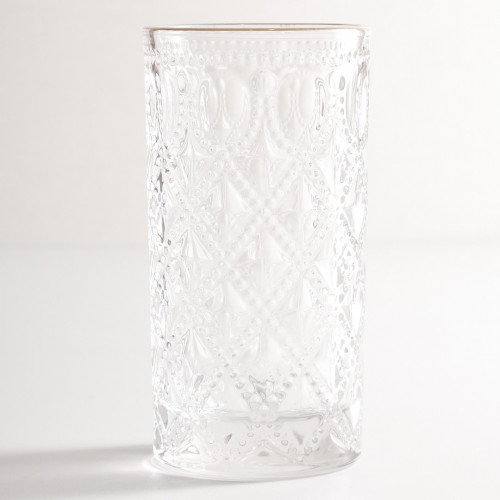Olivar Jewel Glass 340ml - Gold Rimmed 2