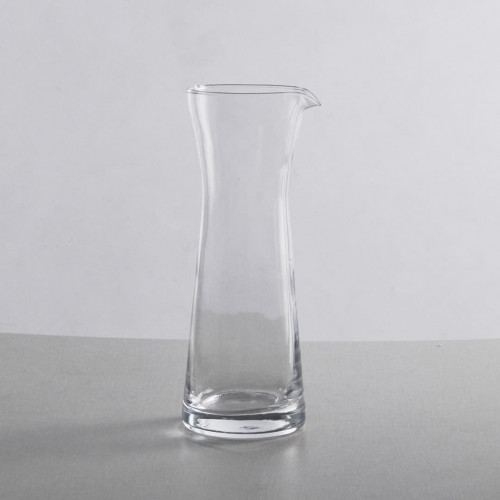 Glass Water Pitcher Handleless 600ml - Straight