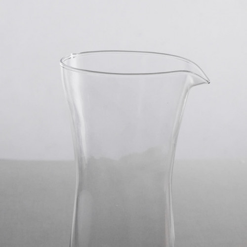 Glass Water Pitcher Handleless 600ml - Straight 2
