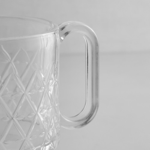 Reggio Stackable Cocktail Glass 600ml - Diamond Cut 2