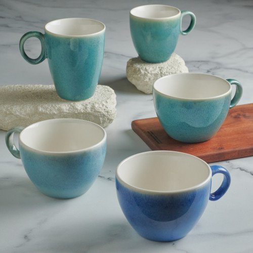 Gaia Caldera Blue Cappuccino Cup 5