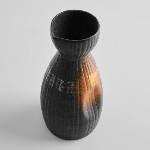 Dark Brown Fusion Sake Bottle 250ml 2