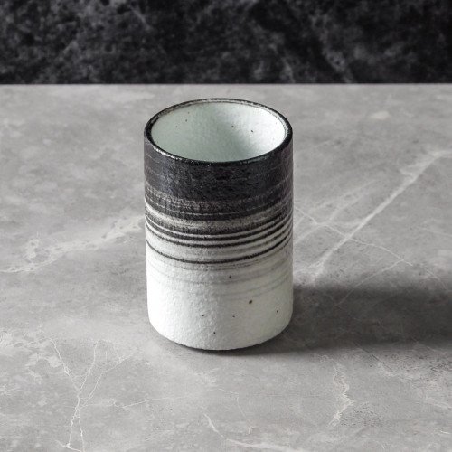Black Stripes Tall Kicho Mug 200ml 3