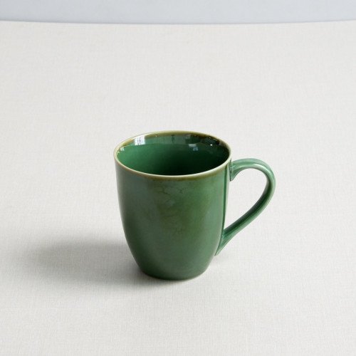 Polished Green Mug 325ml 2