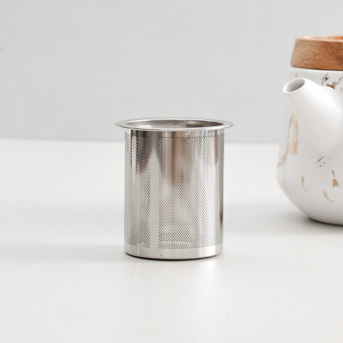 Duquet Teapot GS02 700ml Gold Splash White 4