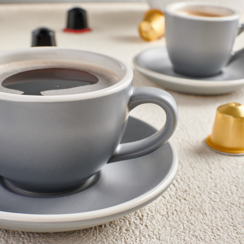 Hapita Coffee Cup Saucer M - Slate 4