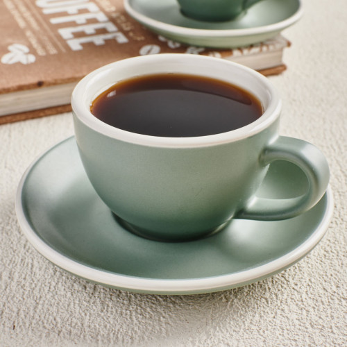 Hapita Coffee Cup Saucer M - Green 5